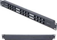 Extralink 12 Port PoE Injector 12x 100Mbps RJ45, obudowa Rack
