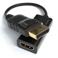 Displayport Male - HDMI Female / 4K@30Hz 0,1m