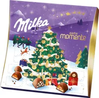 Milka Zarte Momente Adventskalender mit Alpenmilchschokolade 214g