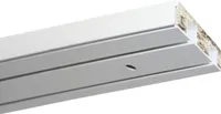 Gardinia Vorhangschienen Set 2-Lauf weiß 180 cm