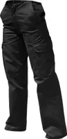 Warrior dámske nákladné nohavice / pracovné nohavice PC143 (50 Regular) (Black)
