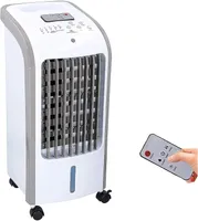 JUNG TVE25 mobiles Klimagerät mit Wasserkühlung, , inkl. Fernbedienung + Timer, Mobile Klimaanlage leise, Kühlender Ventilator