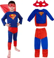 Aga4Kids Detský kostým Superman M 110-120 cm