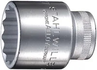 Steckschlüsseleinsatz 50 1/2 Zoll 12-kant SW 14mm L.38mm STAHLWILLE