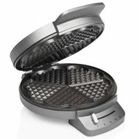 Princess Waffeleisen Deluxe 5 Waffeln 1200 W Silbern und Schwarz