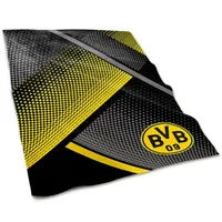 BVB-Fleecedecke mit Punkten 150x200 cm