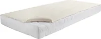 Molton-Matratzenauflage - 140/150 x 200 cm - Beige - Baumwolle