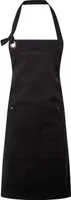 Premier - Pánská/dámská unisex zástěra, plátěná RW9444 (jedna velikost) (černá)