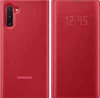 Etui ochronne Samsung LED View do Galaxy Note 10, czerwone