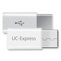 2x USB Stick Adapter 3,1 Typ C Stecker von USB auf USB C Tablet Wandler Micro