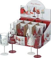 Windlicht Teelicht Deko Weihnachten Glaswindlicht H 13 cm 2er Set
