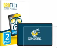 2x Für Blackview Tab 90 WiFi Schutzfolie BROTECT Displayschutz Display Schutz Folie Klar Transparent