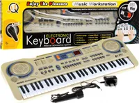 Elektronické klávesy s mikrofonem kláves MP3 USB