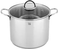 Carl Schmidt Sohn Trier Topf, Edelstahl, 24x22 cm, 10,5 l, Silber