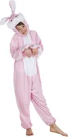B88014-140 Hasen Kostüm Overall Kinder Mädchen Junge Gr.140