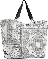 reisenthel shopper XL, Einkaufstasche, Tragetasche, Bandana White, 35 L, ZU1038