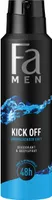 Fa Deospray For Men Kick Off 48h aquatisch frischer Duft 150ml
