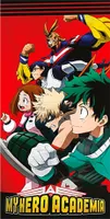My Hero Academia Badetuch Strandtuch Badehandtuch Strandlaken 70 x 140 cm