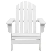 vidaXL Zahradní židle Wood White