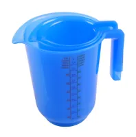 Messbecher 1l Kunststoff Transparent Messkanne Füllvolumen 1 Liter  Literbecher - DanDiBo-Ambiente