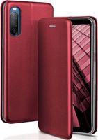 BUSINESS-Case für Sony Xperia 10 II, Farbe:Burgund - Red