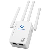 GigaBlue Ultra Repeater 1200MBit/s (Dual-Band 2.4 & 5GHz AC1200 WLAN, 4x 3dBi Antennen, 2x Ethernet)