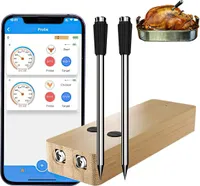 Lebensmittelthermometer, kabelloses wasserdichtes Bluetooth-Grillthermometer