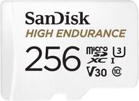 SanDisk High Endurance - 256 GB - MicroSDXC - Klasa 10 - UHS-I - 100 MB/s - 40 MB/s