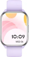 Smartwatch, Smartwatch Damen Herren,1,85" großer HD Touch-Farbbildschirm Fitnessuhr,für Android IOS, IP67 Wasserdicht Pulsmesser Schrittzähler,Lila