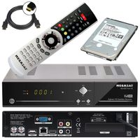 Megasat HD 935 Twin V2 Sat Receiver mit 1 TB Festplatte (PVR, USB, LAN, HDMI, SCART) Mediacenter und Live TV auf Ihrem mobilen Geräten via LAN