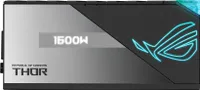 ASUS ROG THOR 1600W Titanium napájecí zdroj 20+4 pin ATX ATX Černá, Stříbrná