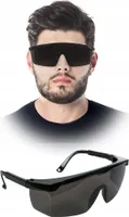 Schwarze, verstellbare Anti-Spritzer-Schutzbrille