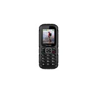 Beafon AL450_EU001BR, Dual-SIM, 4,5 cm (1.77"), 128 x 160 Pixel, Bluetooth, 500 mAh, Schwarz, Rot