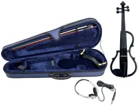 GEWA E-Violine Schwarze Farblackierung