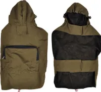 Hunde Regenjacke Kapuze Jacke Mantel Hundebekleidung Regenschutz Hundejacke , Größe:L