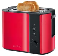 Bestron Toaster mit 2 Röstkammern und