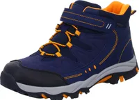 Sneakers Jungen-Allwetterstiefel Blau-Orange, Farbe:blau, EU Größe:36
