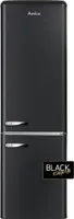 Amica - KGCR 387 100 MS - Kühl-Gefrierkombination - Retro Kollektion - Matt Black