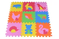 Puzzlematte - „Tiere“/9-tlg./30 cm