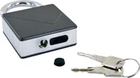 Schwaiger Fingerprint Schloss m. Stahlbügel + Notfallschlüss
