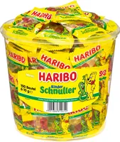 HARIBO KINDER SCHNULLER Minibeutel Fruchtgummi 100 St.