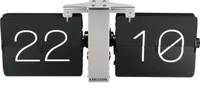 Presenttime Nástěnné hodiny Flip Clock Černé podlahové hodiny Stolní hodiny Nostalgie Hodiny do obývacího pokoje