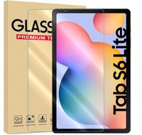 Panzer Folie für Samsung Galaxy Tab S6 Lite 2020 Tablet Schutzglas Displayschutzfolie Echt Glas Hartglas Folie 9H