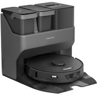 Roborock S7 Max Ultra Saugroboter mit All-in-One Station 5500 Pa,Selbsttrocknend/Warmlufttrocknung , 2.5l Staub-/3l Wassertank, aktive Hindernisvermeidung, App-/Sprachsteuerung (Upgrade von S7 Pro Ultra), Schwarz