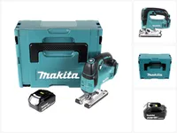 Akumulátorová přímočará pila Makita DJV 182 F1J 18V bezkartáčová + 1x akumulátor 3,0Ah + Makpac - bez nabíječky