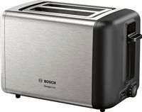 Bosch TAT3P420 Toaster 2 Scheibe(n) Schwarz, Edelstahl 970 W