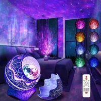LED Sternenhimmel Projektor Dinosaurier Ei Galaxis Lampe Nachtlicht Bluetooth Lautsprecher Sternenprojektor mit Fernbedienung
