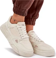 Damskie Sneakersy Big Star NN274668 Beżowe 39