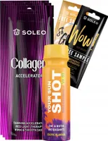 Soleo Collagen 3x15 ml Bräunungsbeschleuniger mit Kollagen + Gratisartikeln