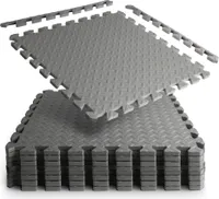Ochranné podložky 52 cm x 52 cm - Extra silné 1,2 cm - sada - Podložka do tělocvičny Podložka na ochranu podlahy Podložka na skládání puzzle - Modulární a flexibilní rozšiřitelná podložka
